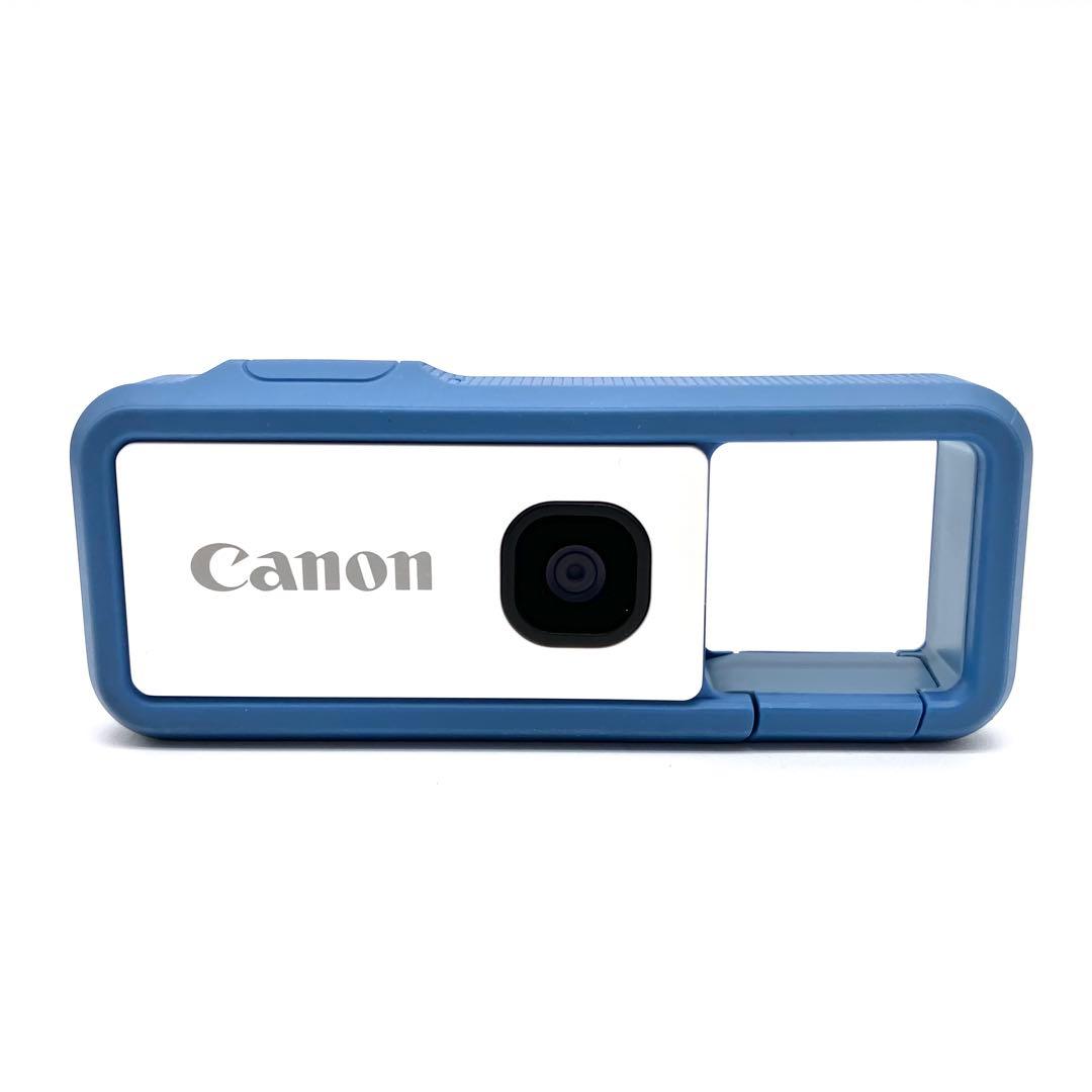防水カメラ Canon iNSPIC REC FV-100 アソビカメラ　ブルー