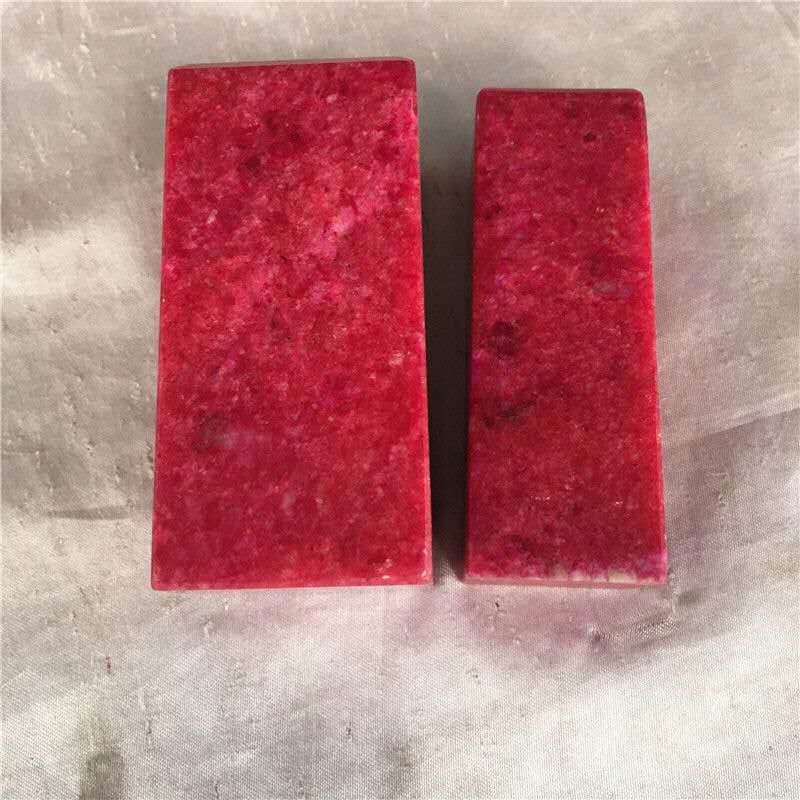 希少天然石 鶏血石 印材 篆刻 石印材