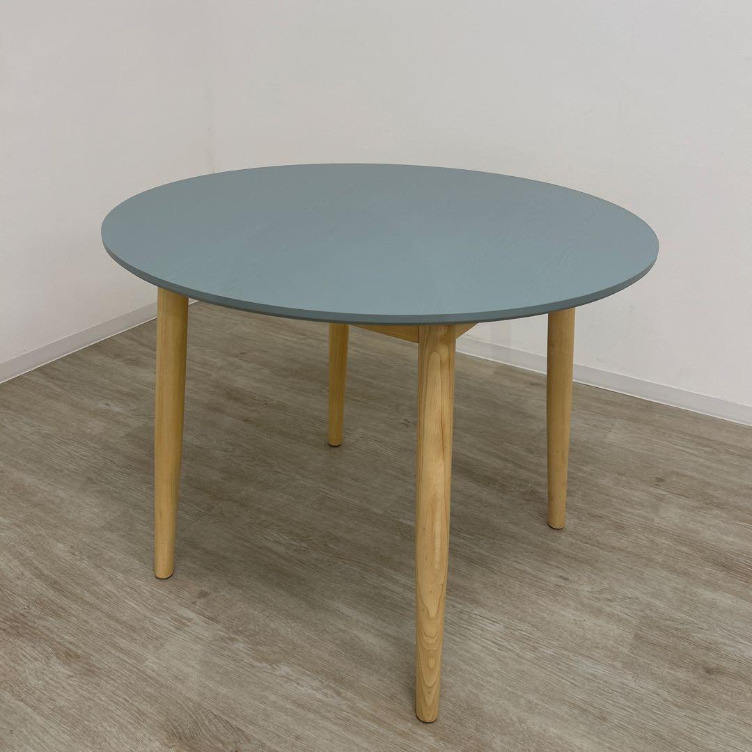 新品・アウトレット☆ダイニングテーブル 丸テーブル ラウンド 円形 食卓 北欧風