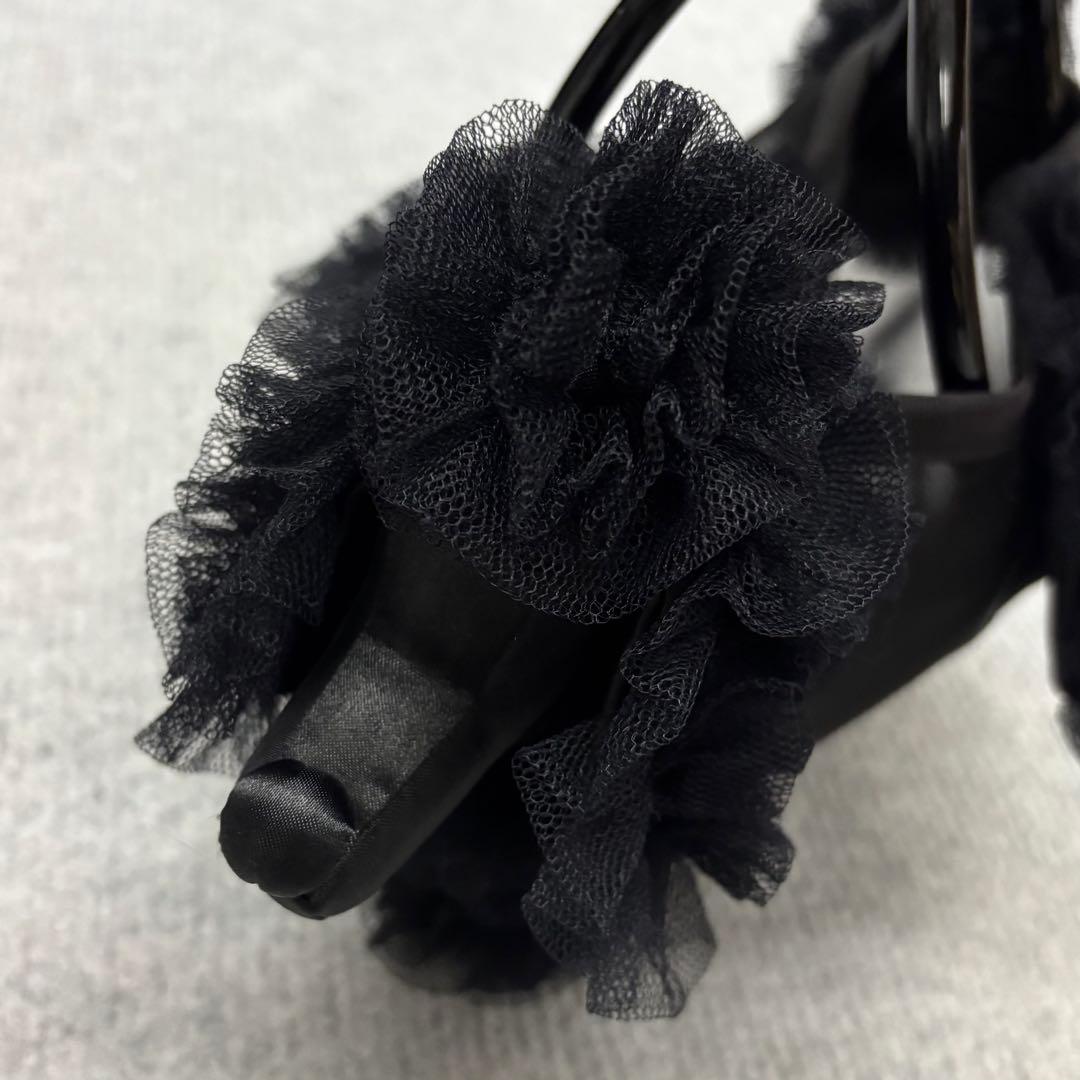 美品　ラドロー　LUDLOW　プードルバッグ　POODLE BAG　ブラック
