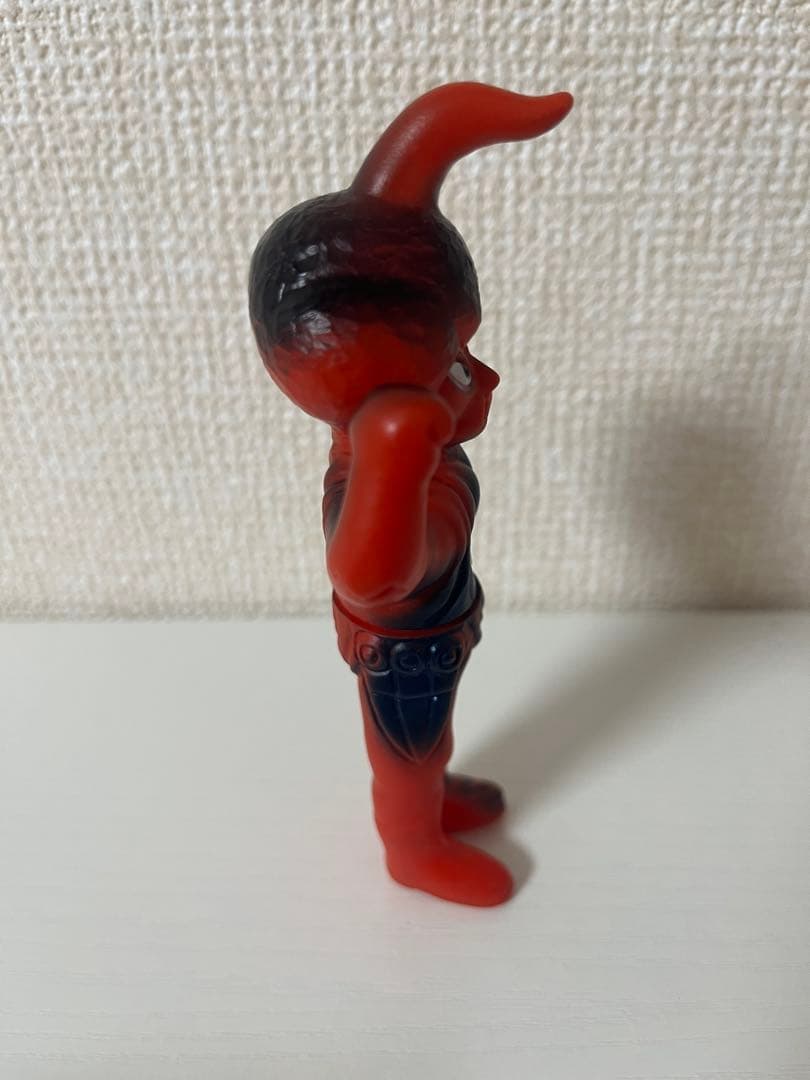 中嶋製作所 アストロミュー5 バドー星人 ソフビ 当時物