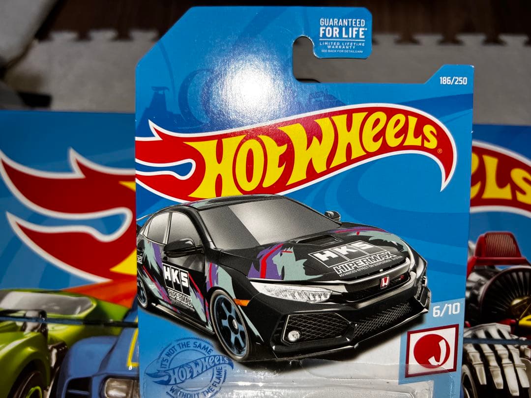 ミニカー Hot Wheels STH 2018 HONDA CIVIC typeR