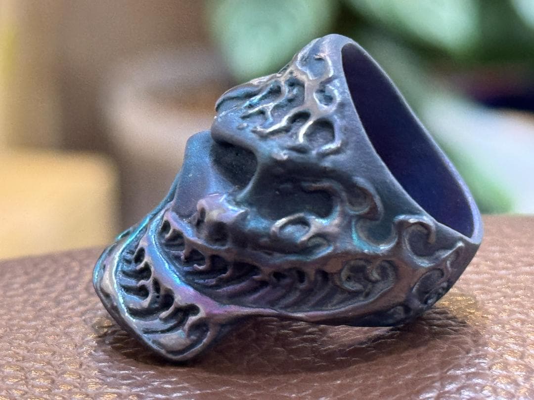 限定　リング　パンチャー　ステルス　カナガワウェーブ　チタン　グリーン