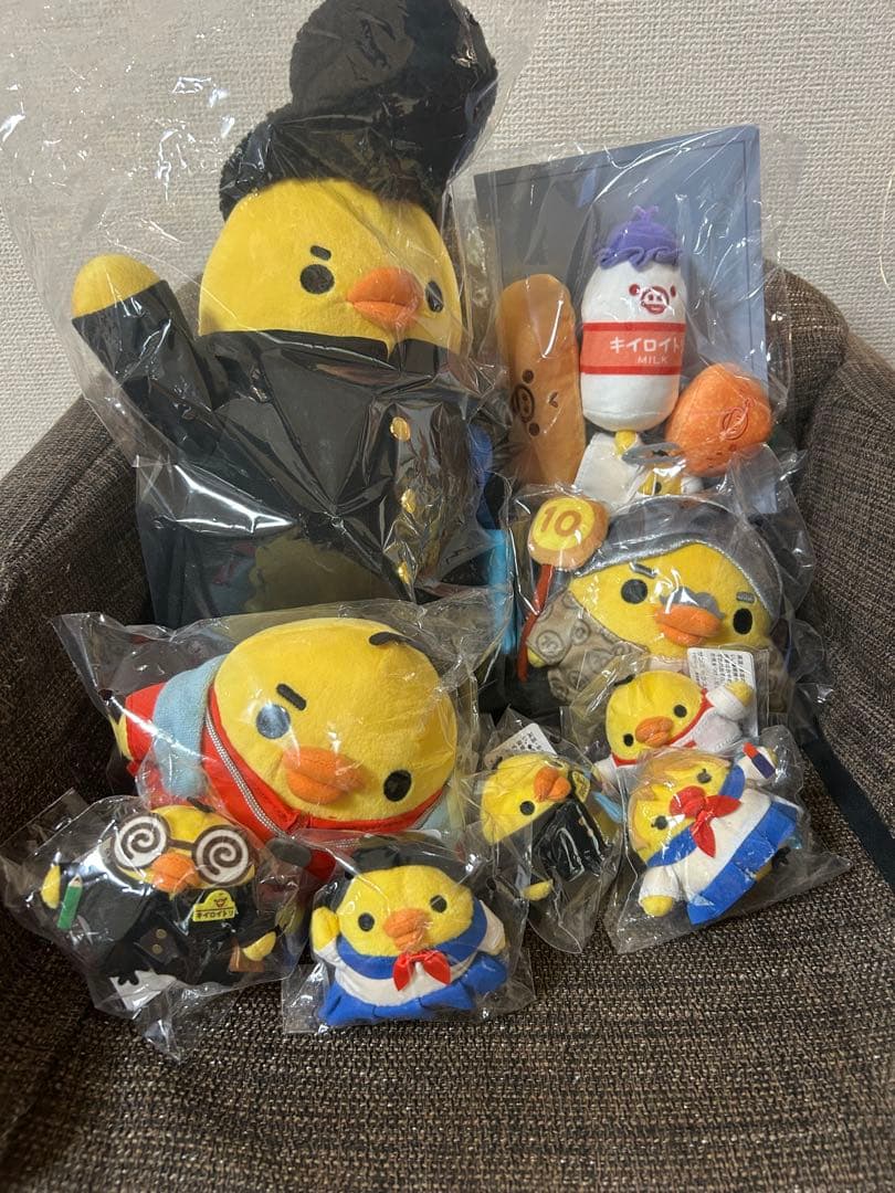 キイロイトリ学園 ぬいぐるみ 9点セット 限定品 サンエックス