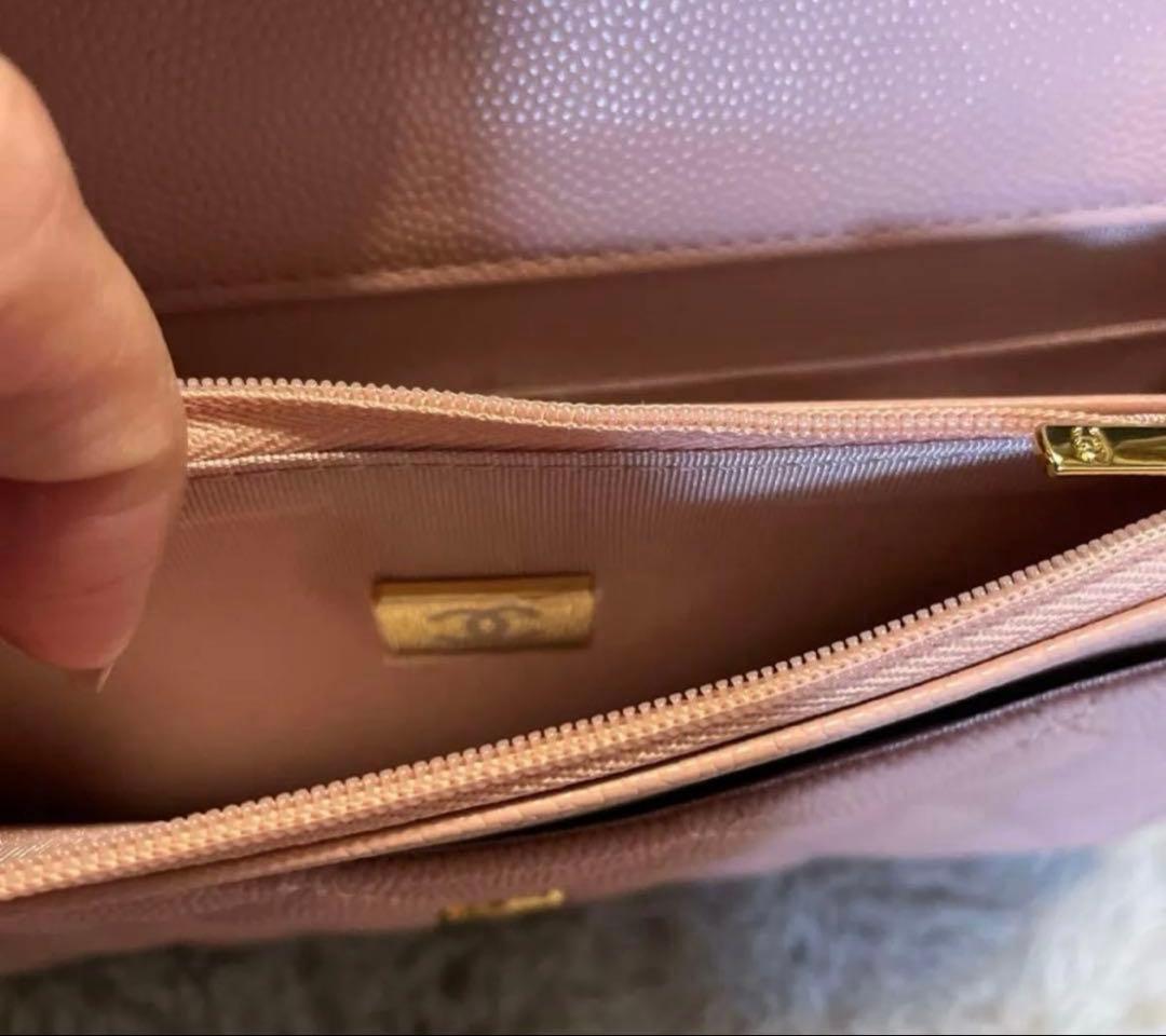 年末ラスト価格！CHANEL ピンク キルティング ショルダーバッグ　ノベルティ