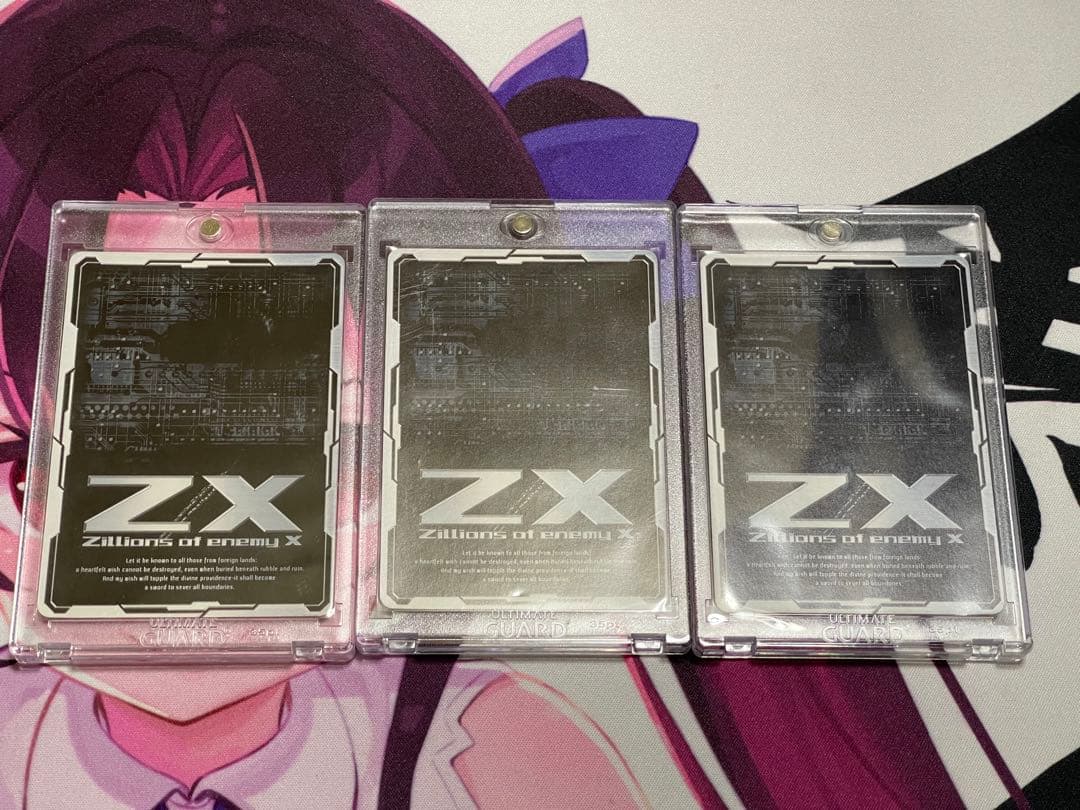 Z/X ゼクス　アニムス　CVR サイン3枚セット