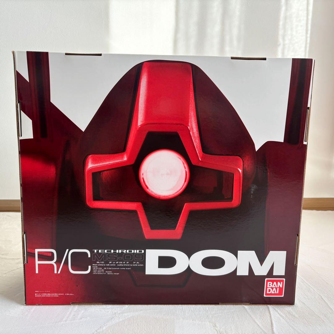 【希少】R/C テックロイド MS-09 ドム ラジコン 機動戦士ガンダム