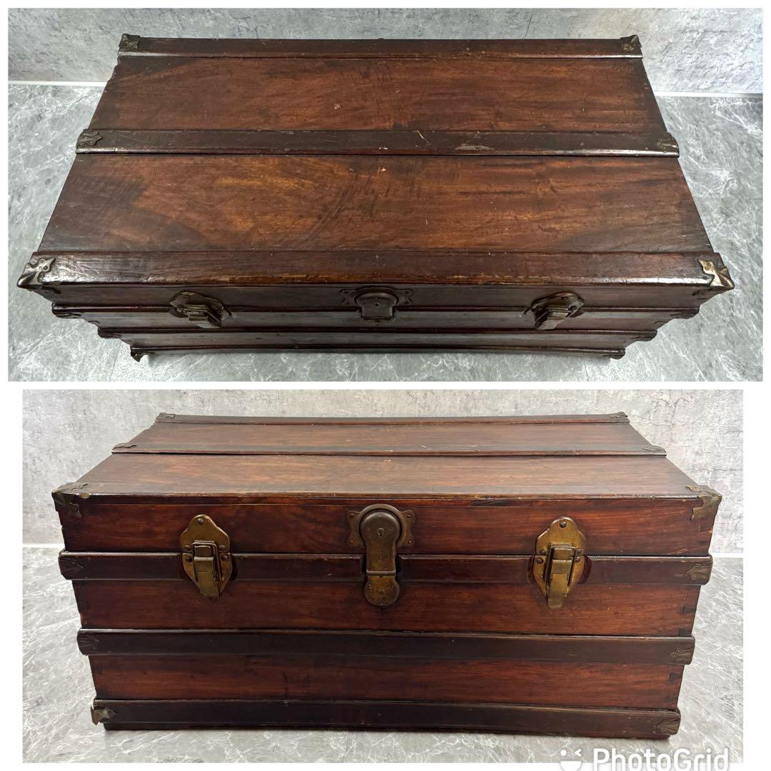 船舶トランク アンティーク クラシック ヴィンテージ 【珍品】トランク