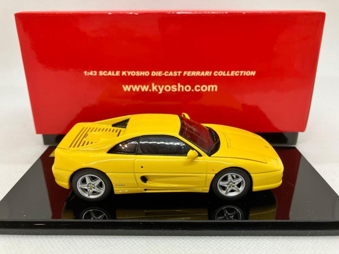 ★1/43★フェラーリ F355 ベルリネッタ★イエロー★京商★Ferrari★