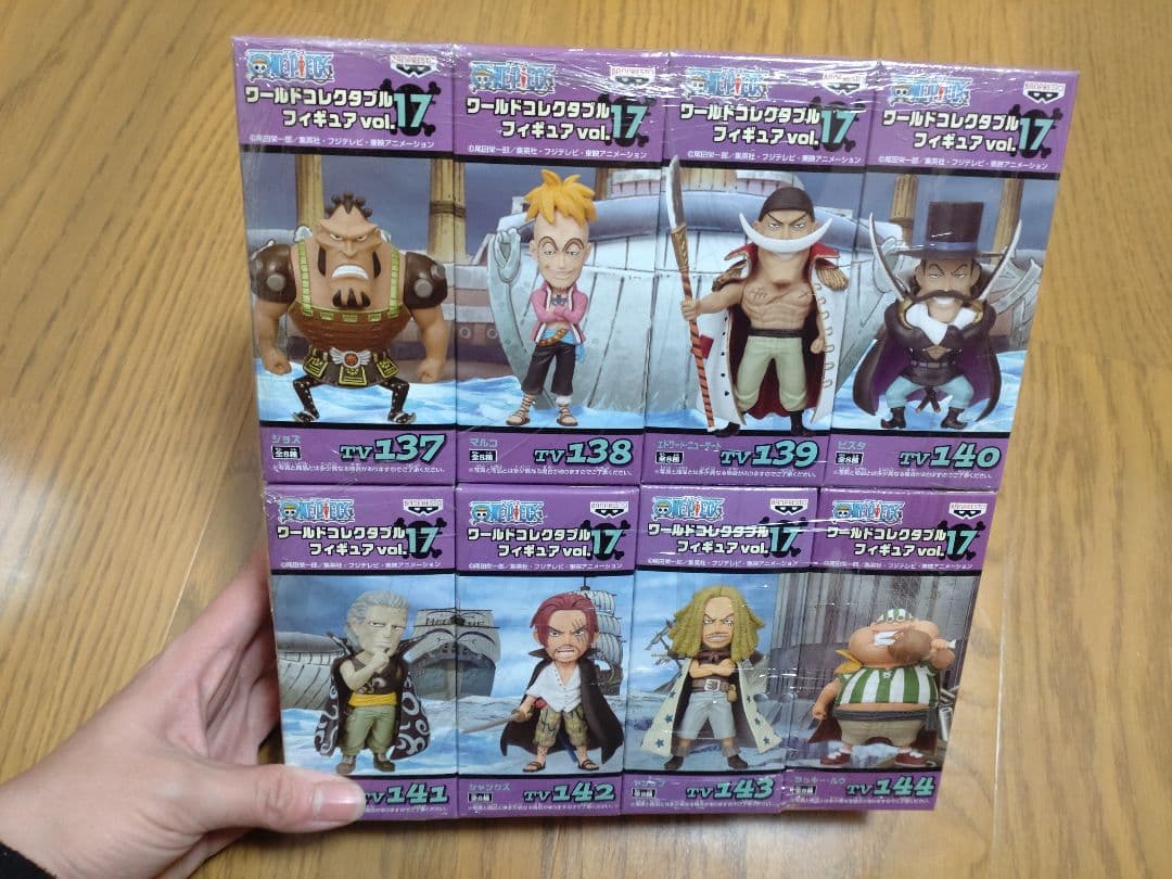 ワンピース　ワーコレ　フィギュア　vol.8.10.12.15.17.18