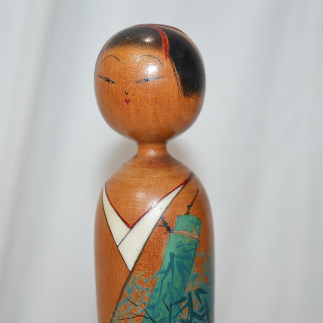こけし 高野与八 竹 着物姿の女性 高さ24.5cm - FARMAEQUIPOSGEKO.CL