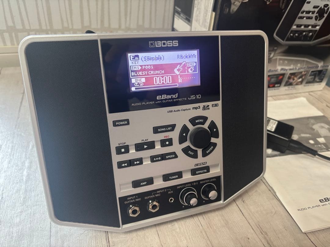 BOSS eBand JS-10 オーディオプレーヤー　箱・保証書（期限切れ）付