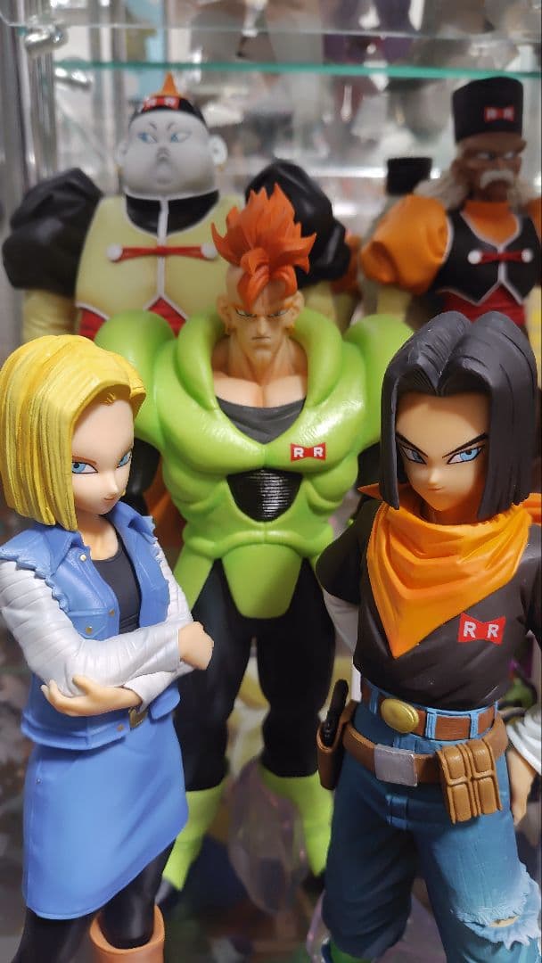 ドラゴンボール　一番くじ　人造人間　5体セット