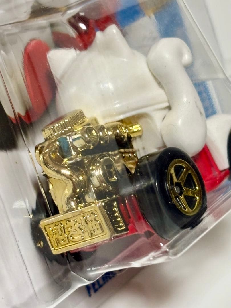 ホットウィール (4点) フィーライン ラッキー ♯まねきねこ、招き猫