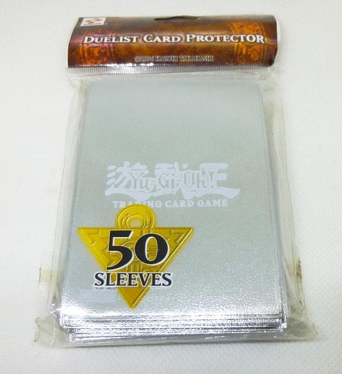 遊戯王 英語版 初期 スリーブ シルバー アッパーデック