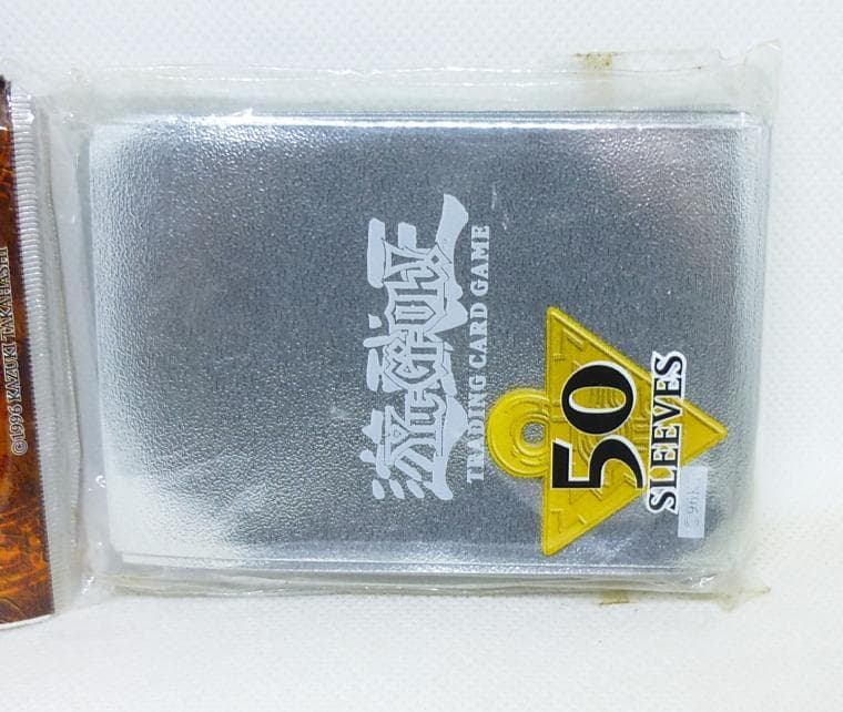 遊戯王 英語版 初期 スリーブ シルバー アッパーデック