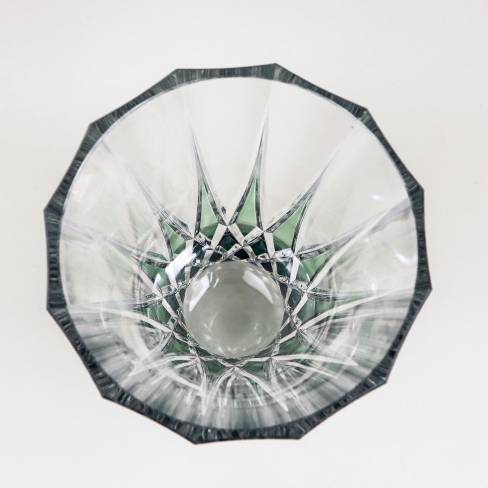 Val Saint Lamber エメラルドグリーン 花瓶 29cm 5kg