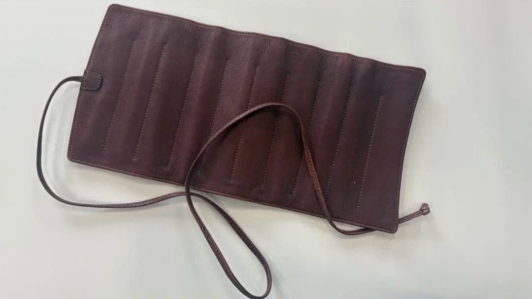 ナガサワ　キップレザー ペンシース　ペンケース　ボルドー NAGASAWA PenStyle 1本差し Lサイズ キップレザー ペンケース