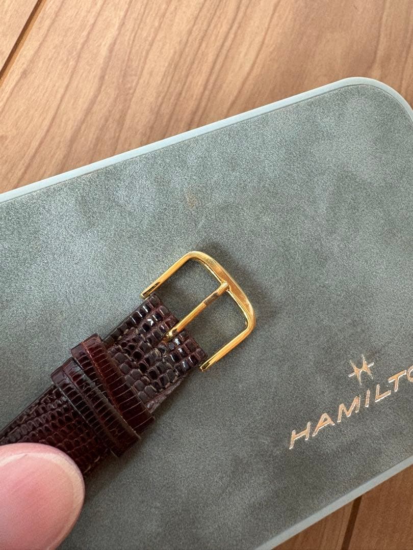 ハミルトン　ベンチュラ　腕時計　18k(18金)メッキ