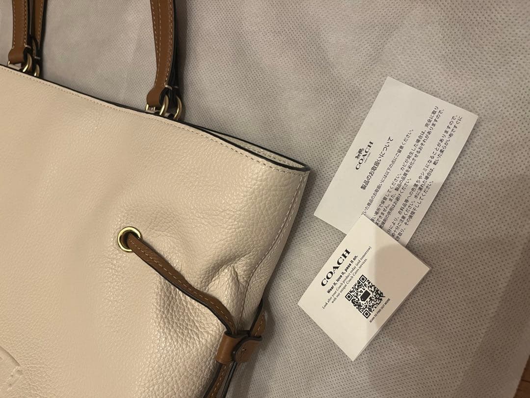 コーチショルダーバック