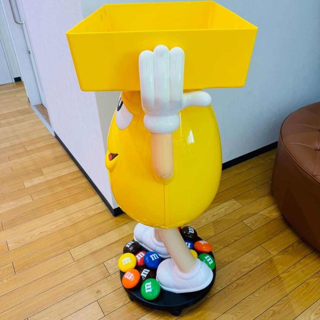 【希少】M&M's 店頭用ディスプレイ イエロー 特大店舗用