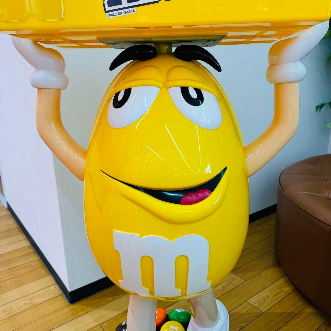 【希少】M&M's 店頭用ディスプレイ イエロー 特大店舗用