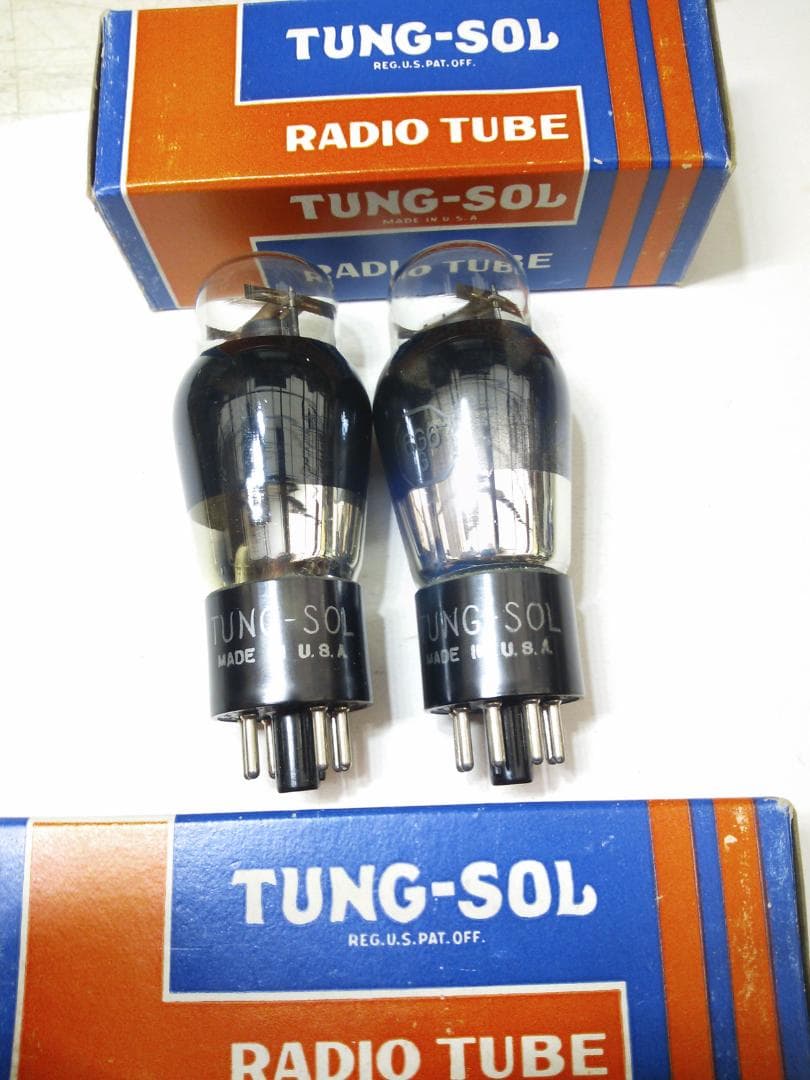 真空管 6G6G TUNG-SOL USA 2本
