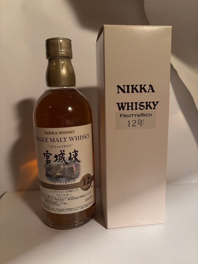 ニッカウヰスキー 宮城峡 フルーティーアンドリッチ 12年(ミニボトル)