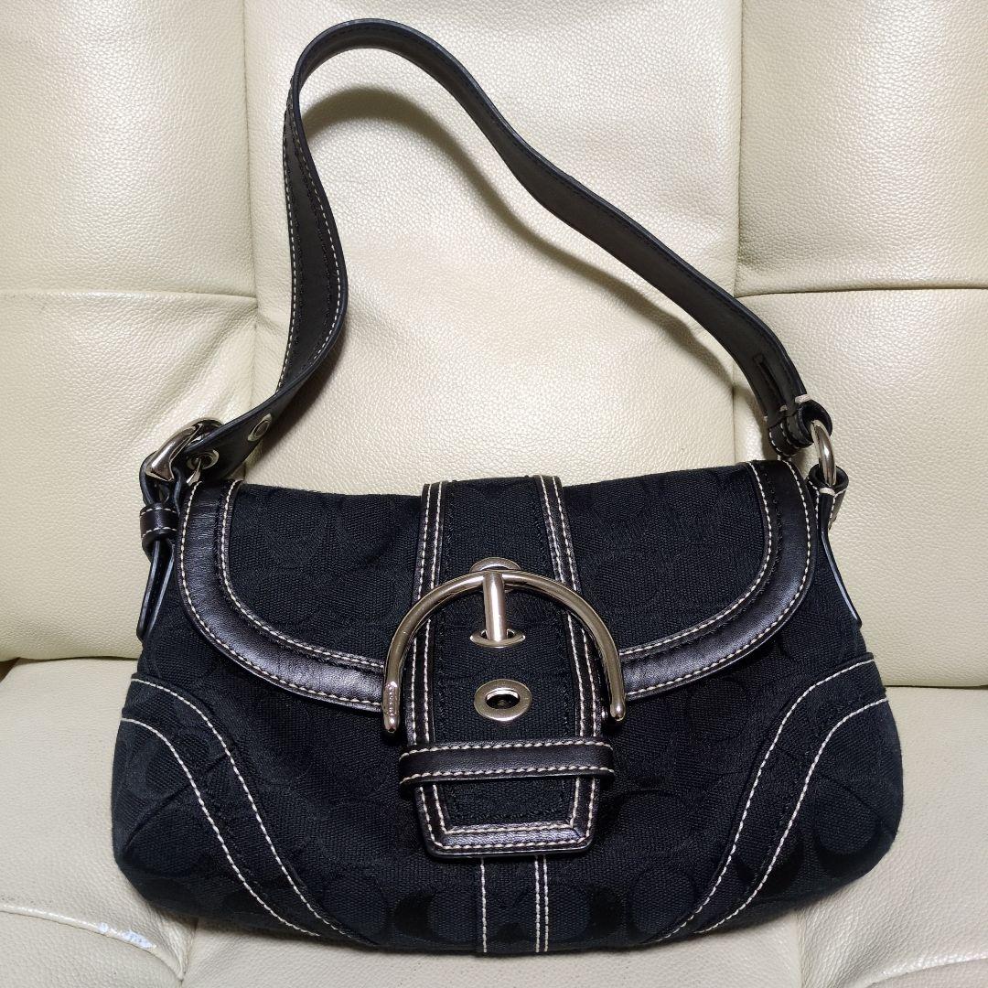 バッグ Coach Soho Signature Shoulder Bag 10296