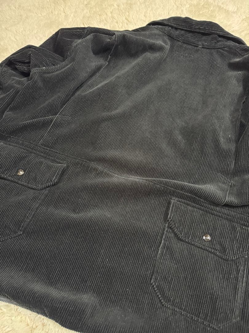 EG Explorer Shirt Jacket XL コーデュロイ 黒