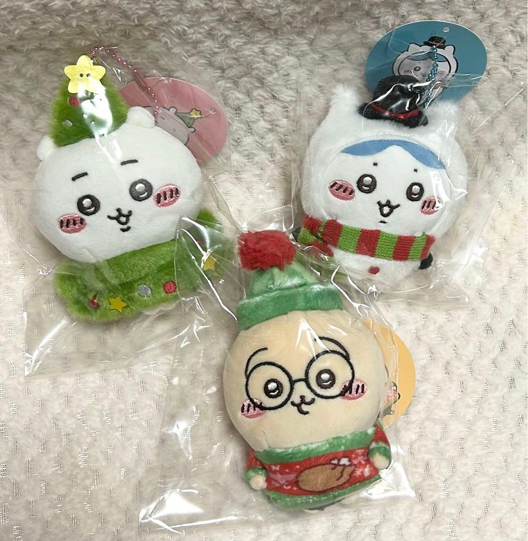 ちいかわハッピーホリデーなマスコットちいかわ ハチワレうさぎ