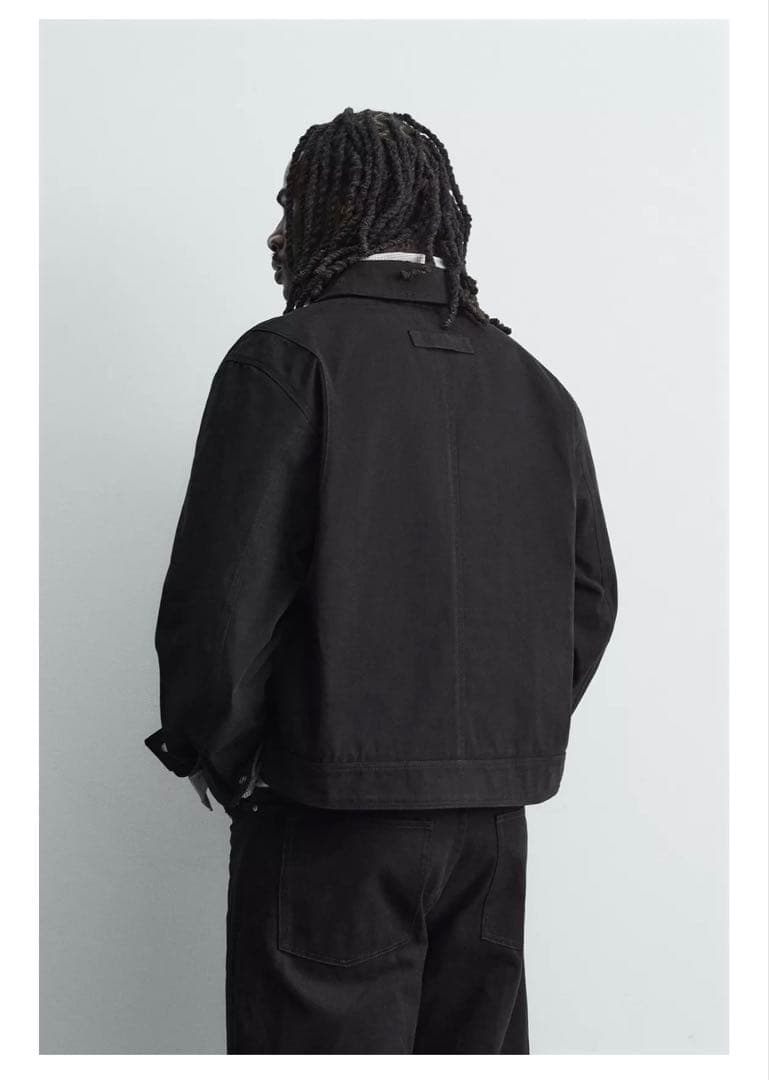 ZARA リラックスフィットトグルボタンジャケット M - メルカリ