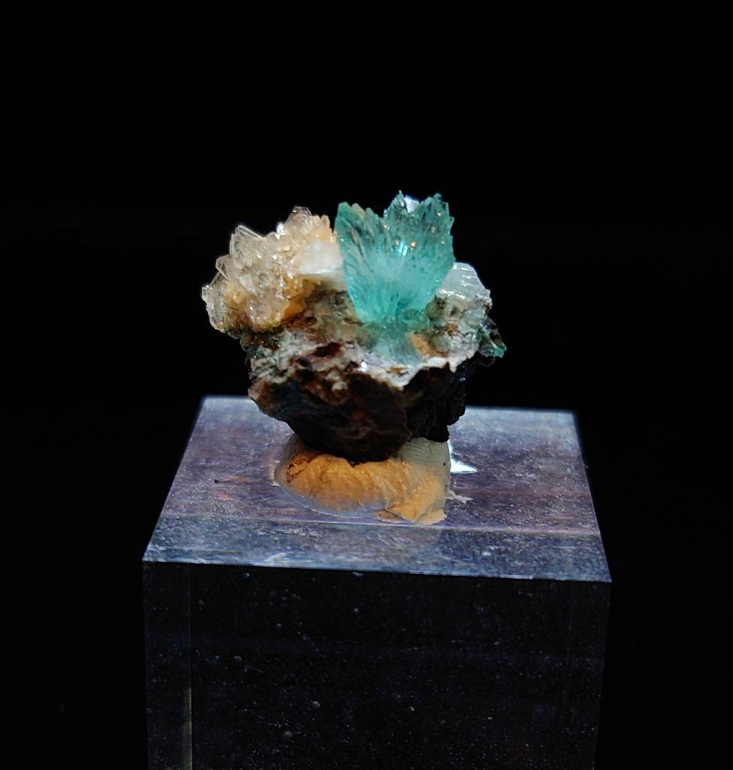 アポフィライト インド産 鉱石 鉱物 ミネラル 標本 原石 犬牙状