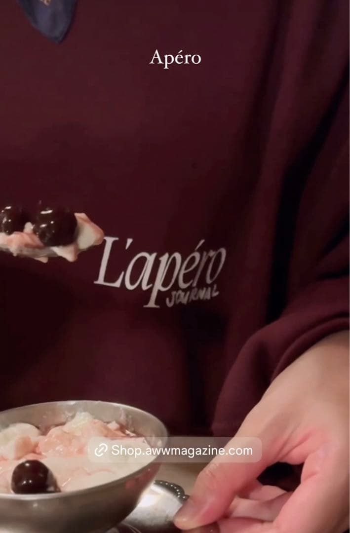 AWW Magazine TシャツL'APÉRO TEE 新品未使用】aww magazine L'APÉRO