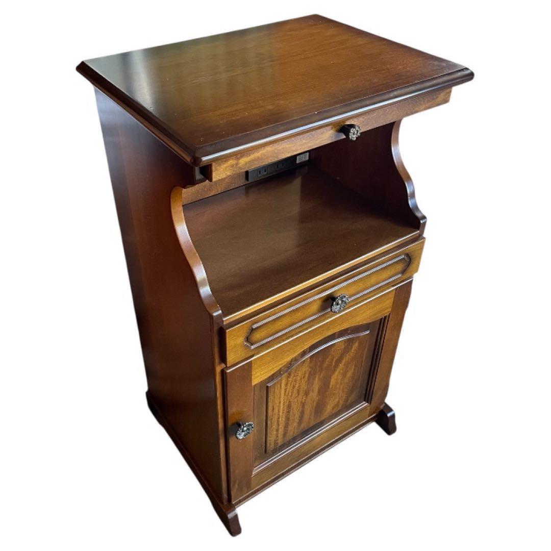 Karimokuカリモク コロニアル 花台 収納棚 レトロモダン家具 COLONIAL（カリモク家具） 【開梱設置付】 カリモク家具 HC2160NK