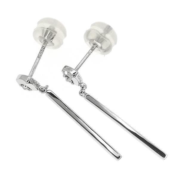 ヴァンドーム青山 Pt ダイヤ ピアス プラチナウーマン 定価6万