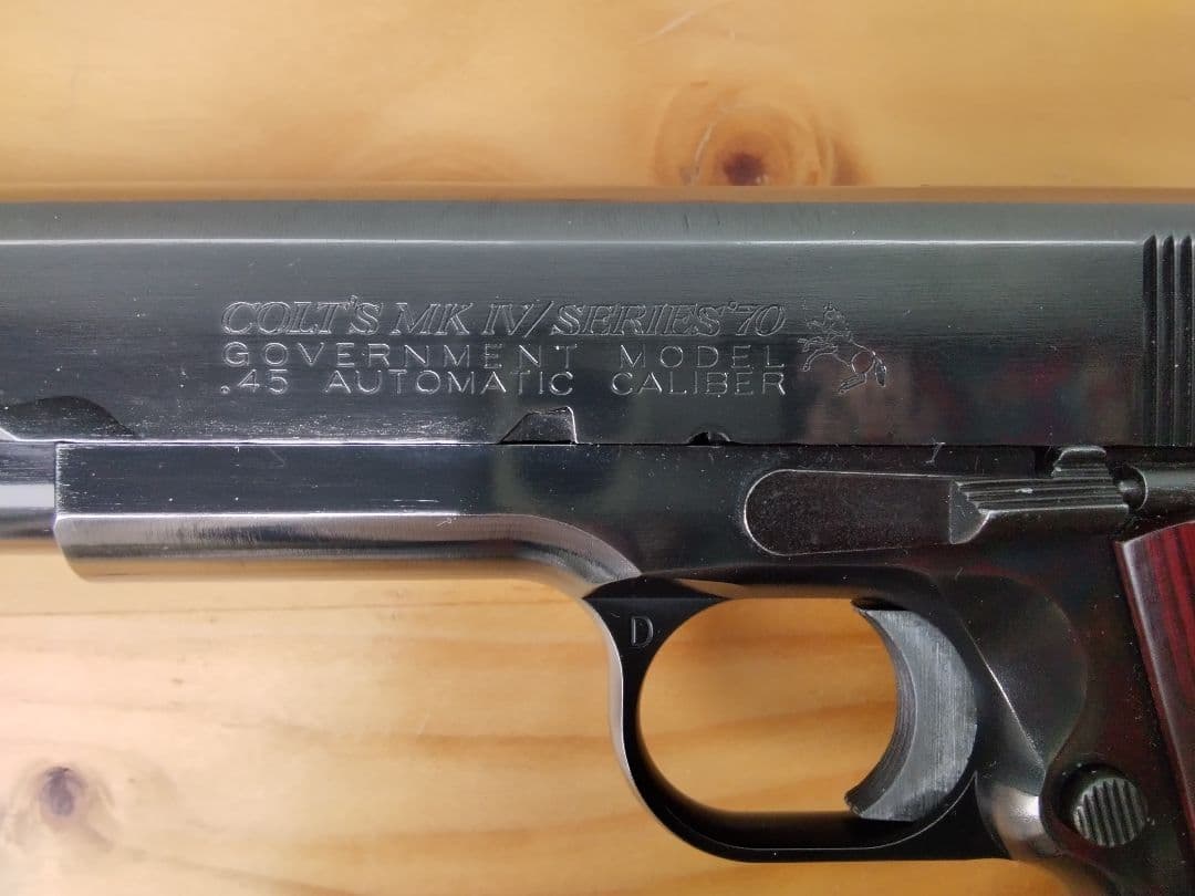 MGC　MKI　シリーズ70　ガバメント　木製グリップ