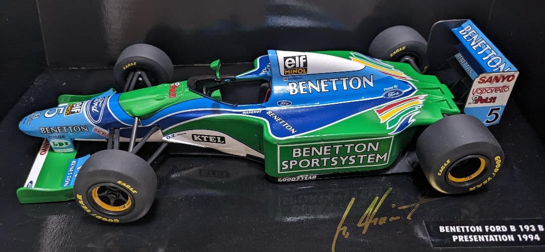 ミニカー MINICHAMPS BENETTON FORD B B193 B