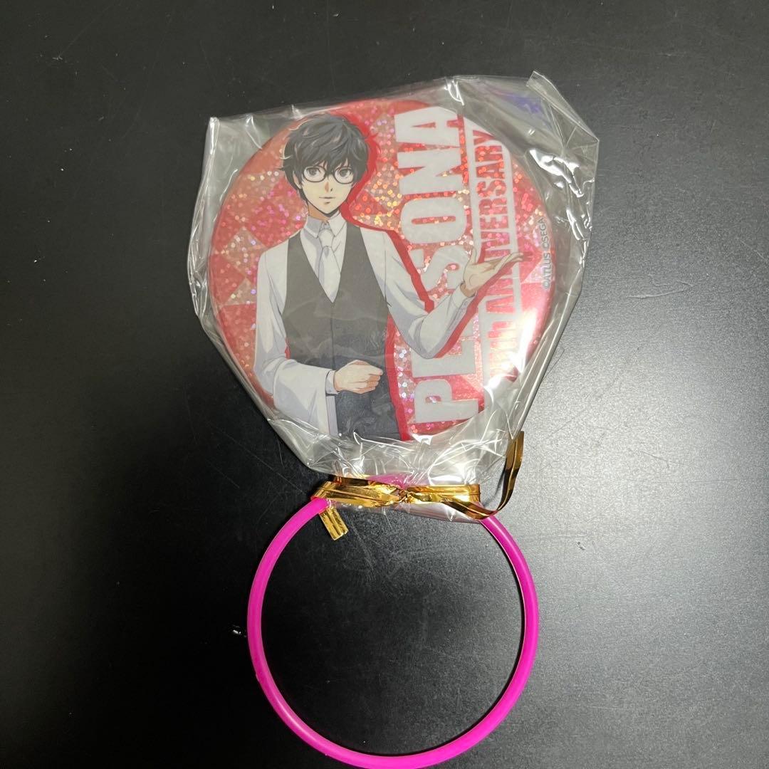 新品未開封】ペルソナ 25th ホログラム缶バッジ P3 P4 P5 主人公