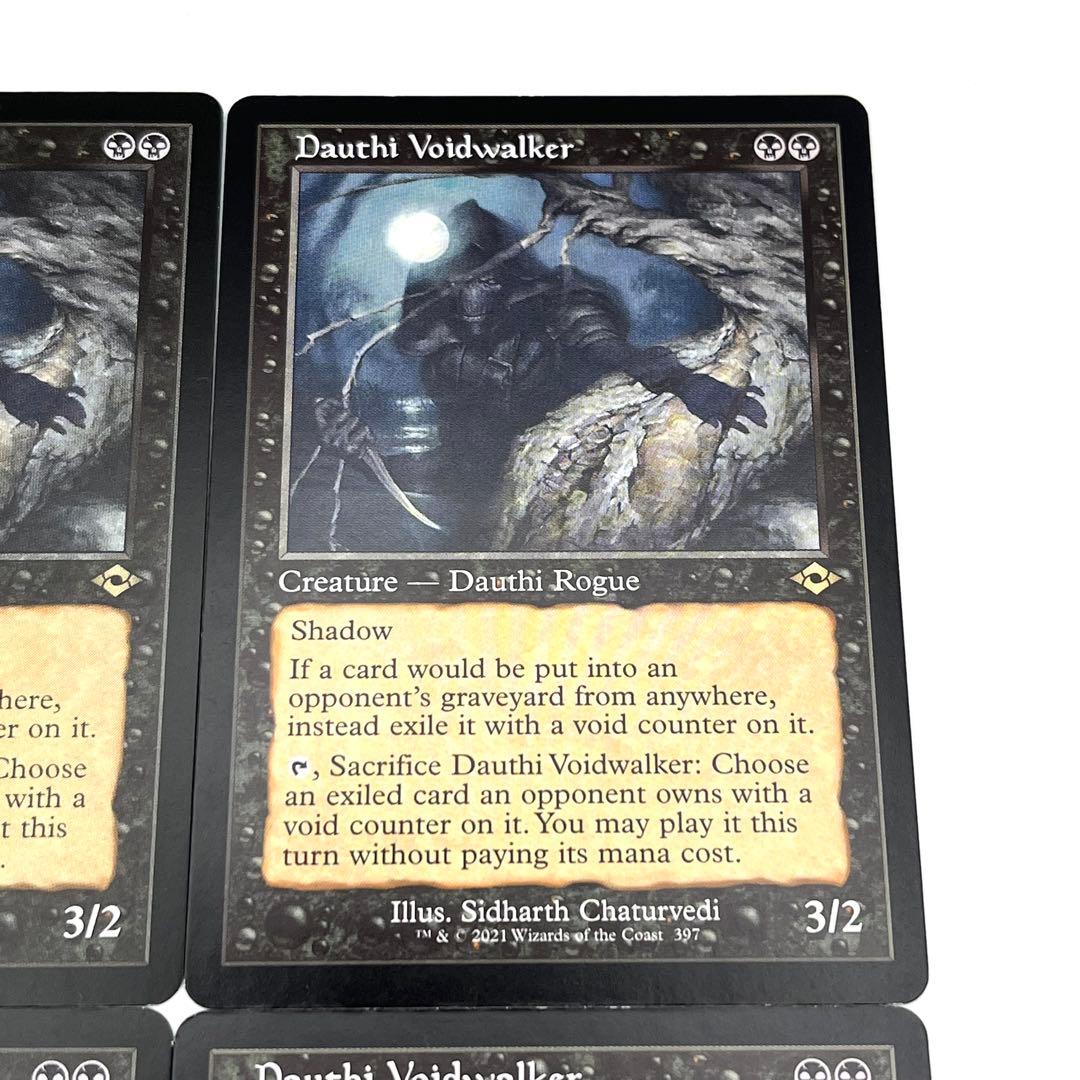 ダウスィーの虚空歩き 旧枠 4枚セット 英語 MTG