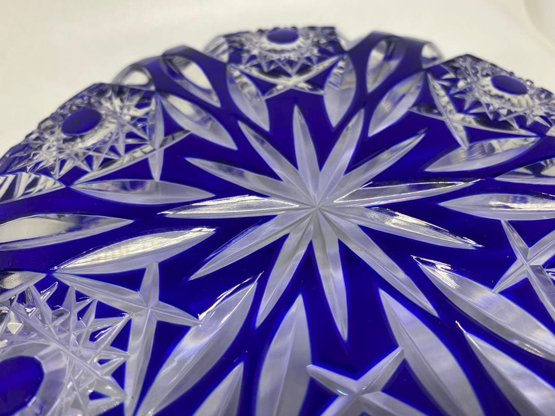 旧東ドイツ製 切子 Lausitzer Glas