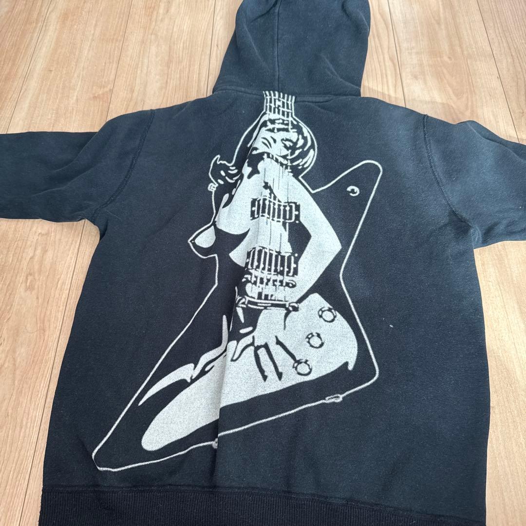 HYSTERIC GLAMOUR ブラックパーカー M