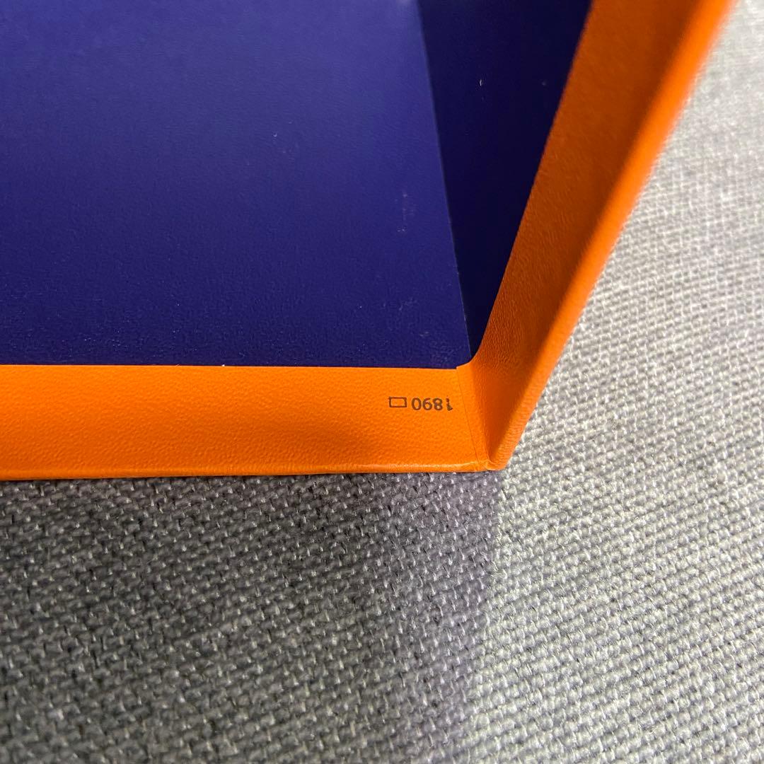 エルメス ピコタンpm 希少 ブルーボックス 空箱 ネイビーボックス