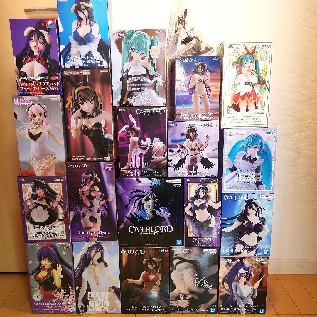 美少女 フィギュア まとめ売り アルベド 初音ミク そに子 夜刀神十香