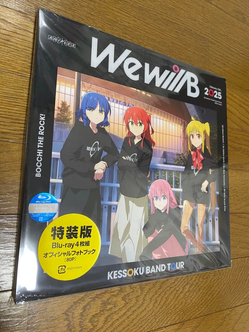 結束バンド/TOUR\"\"We will B\"\" 特装版〈初回生産限定版・4枚組〉 DISCOGRAPHY | 結束バンド OFFICIAL SITE