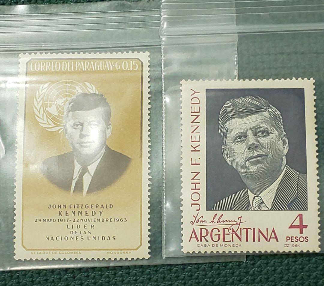 海外 切手 ケネディ大統領 - メルカリ