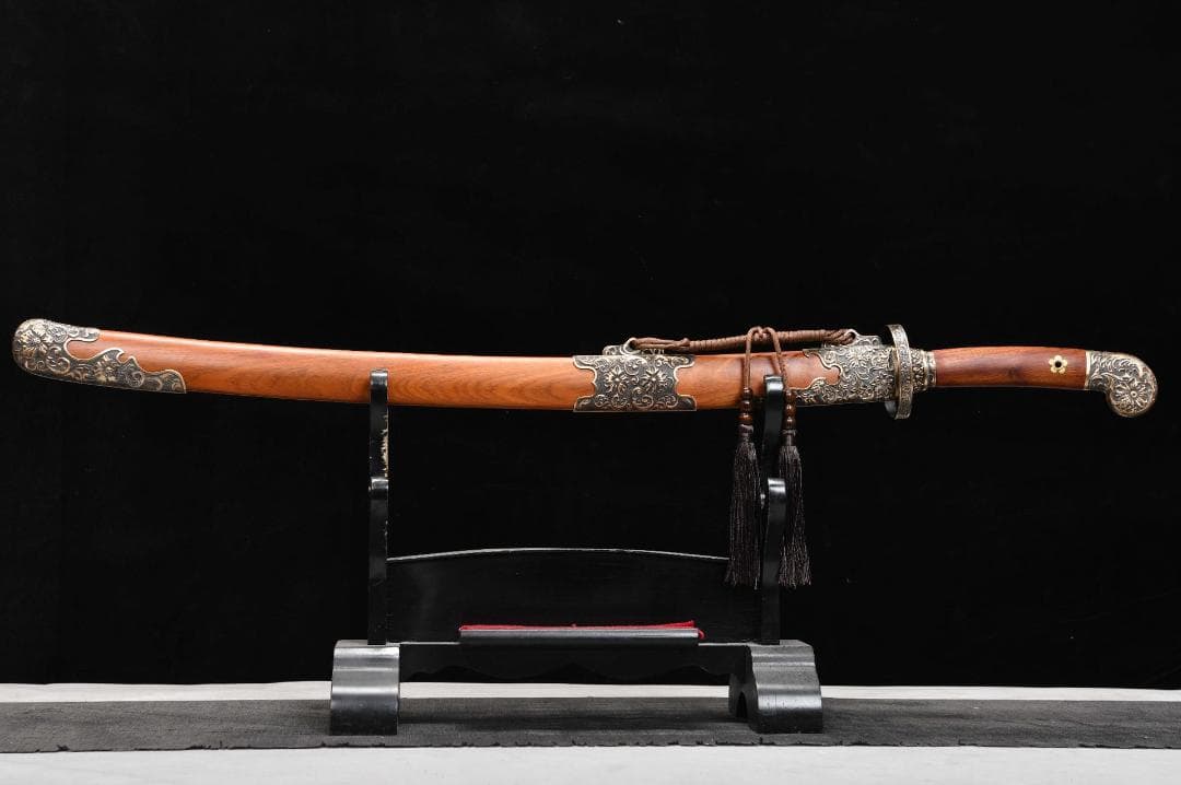 沈錬刺繍春刀 日本刀 模造刀 居合刀 武士道 武蔵 鑑賞用 手鍛造打