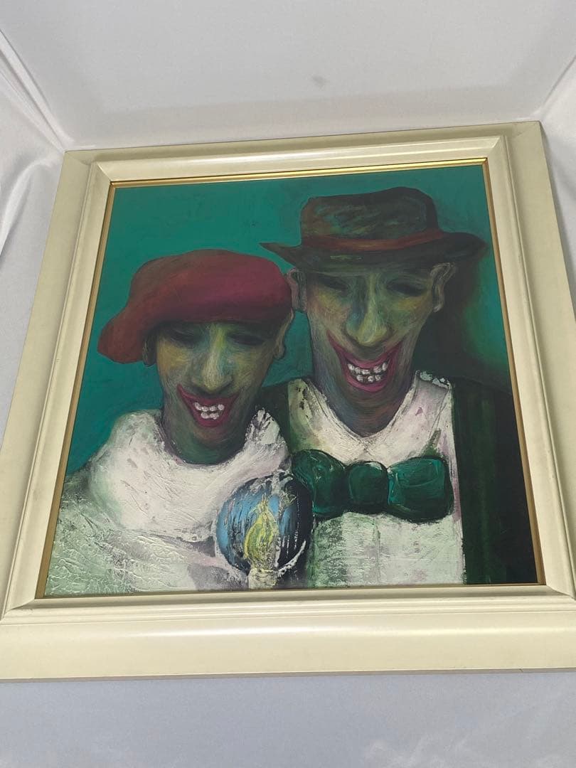 2076❣️ タイトル　(tribe) 油絵