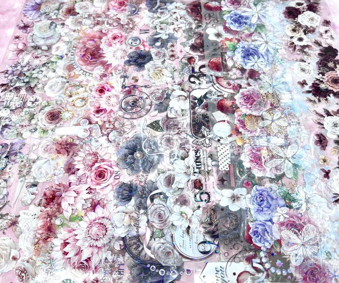 15枚セット 海外PETマステ切り売りセット お花 15-3L-イ - メルカリ