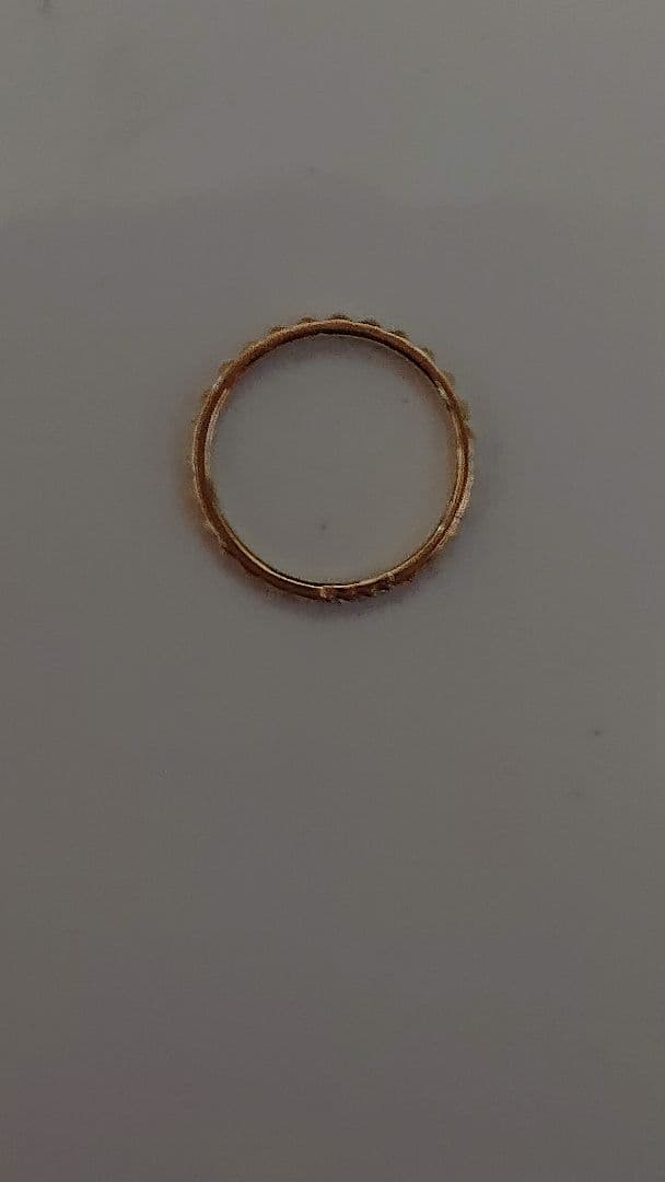 love hate ストーン付きスタッズリング　11号